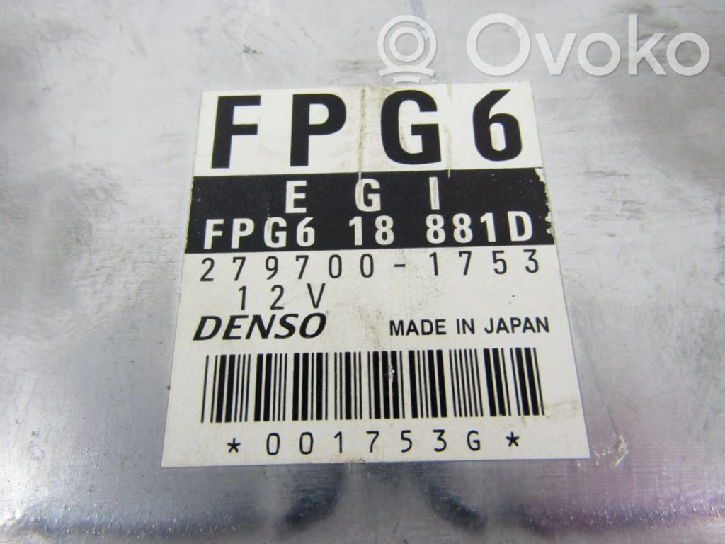 Mazda Premacy Engine control unit/module 