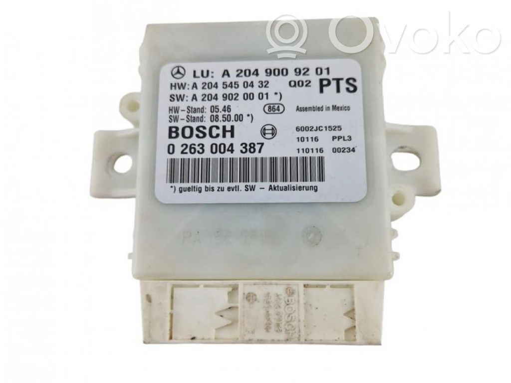 Mercedes-Benz GLK (X204) Unitate/modul de comandă parcare PDC