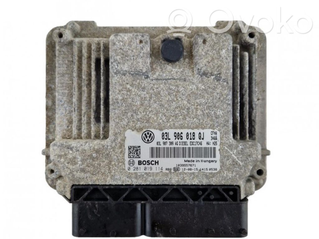 Skoda Yeti (5L) Engine control unit/module 