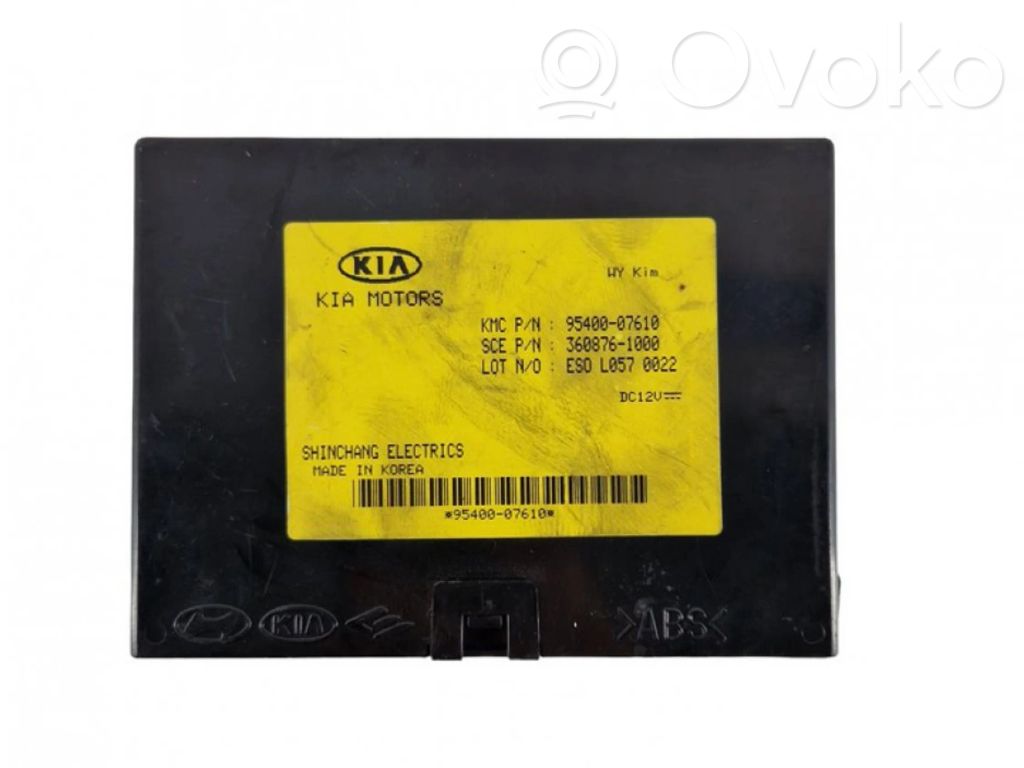 KIA Picanto Other control units/modules 