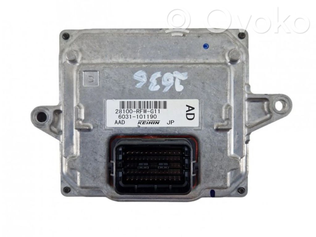 Module de contrôle de boîte de vitesses ECU   28100RFWG11,6031101190