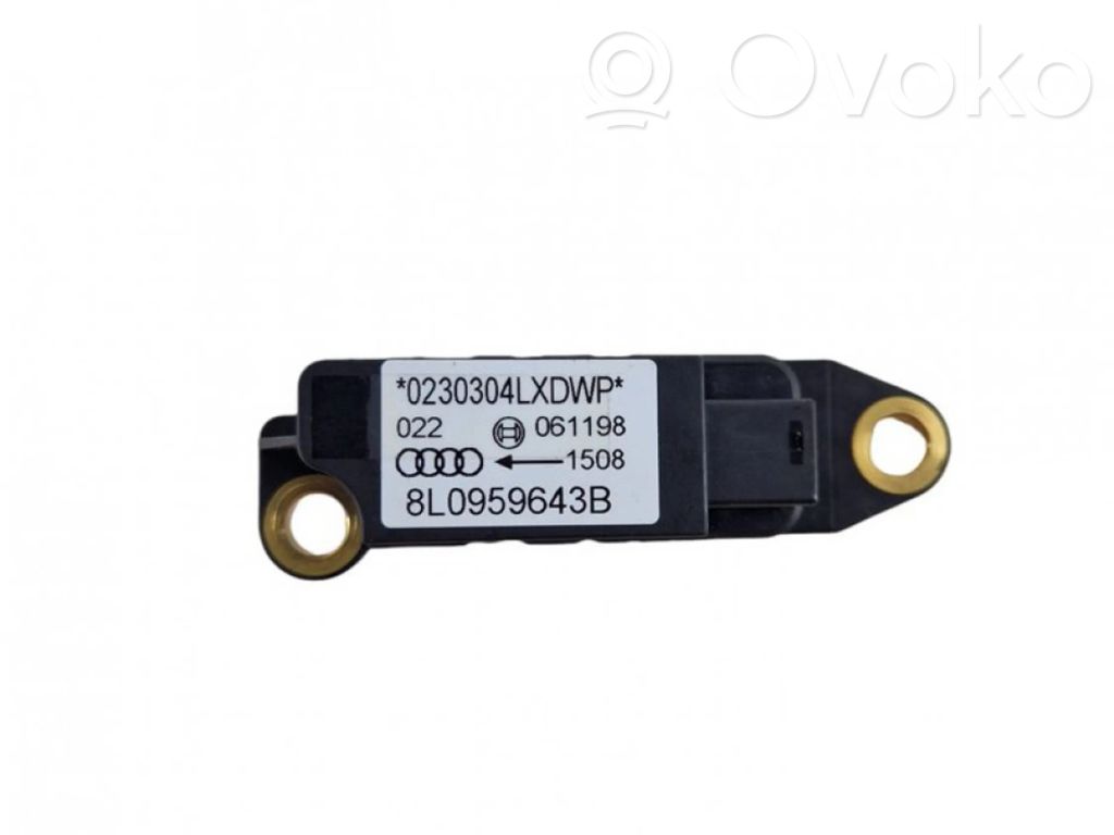 Audi A3 S3 8L Sensore d’urto/d'impatto apertura airbag 
