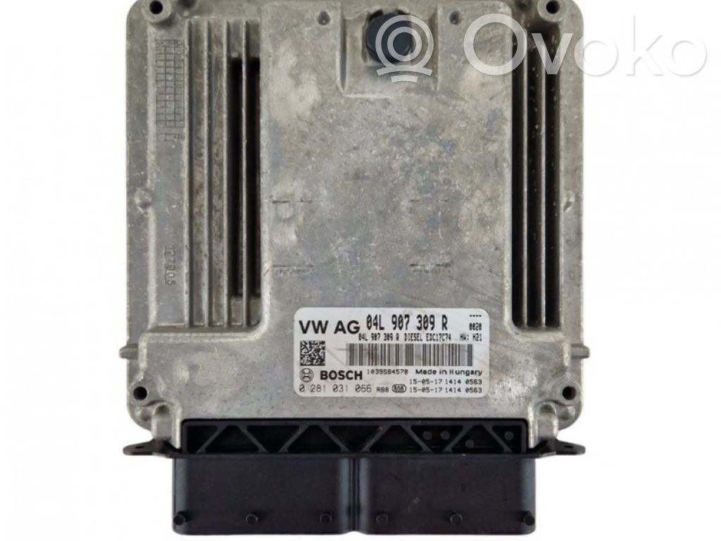 Centralina/modulo del motore   04L907309R,0281031066