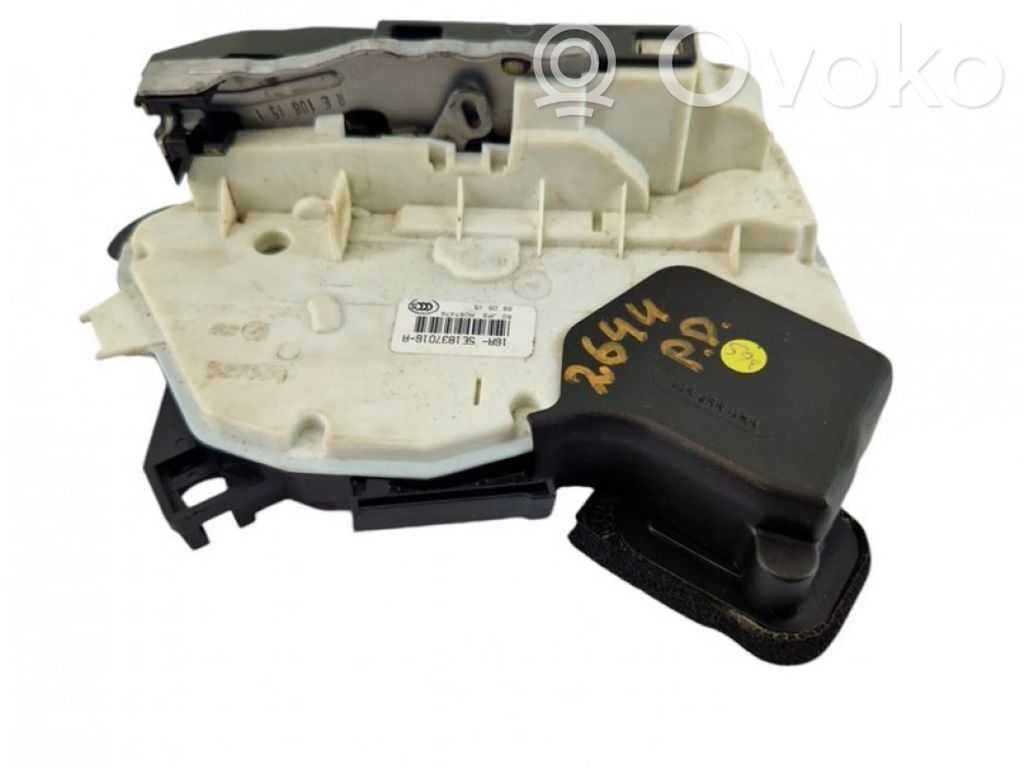Cerradura de puerta delantera   5E1837016A,A02279