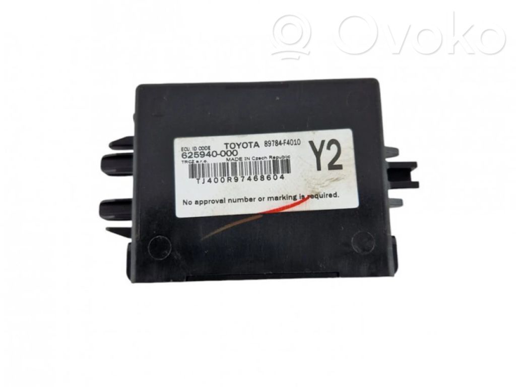 Unidad de control/módulo inmovilizadora   89784F4010
