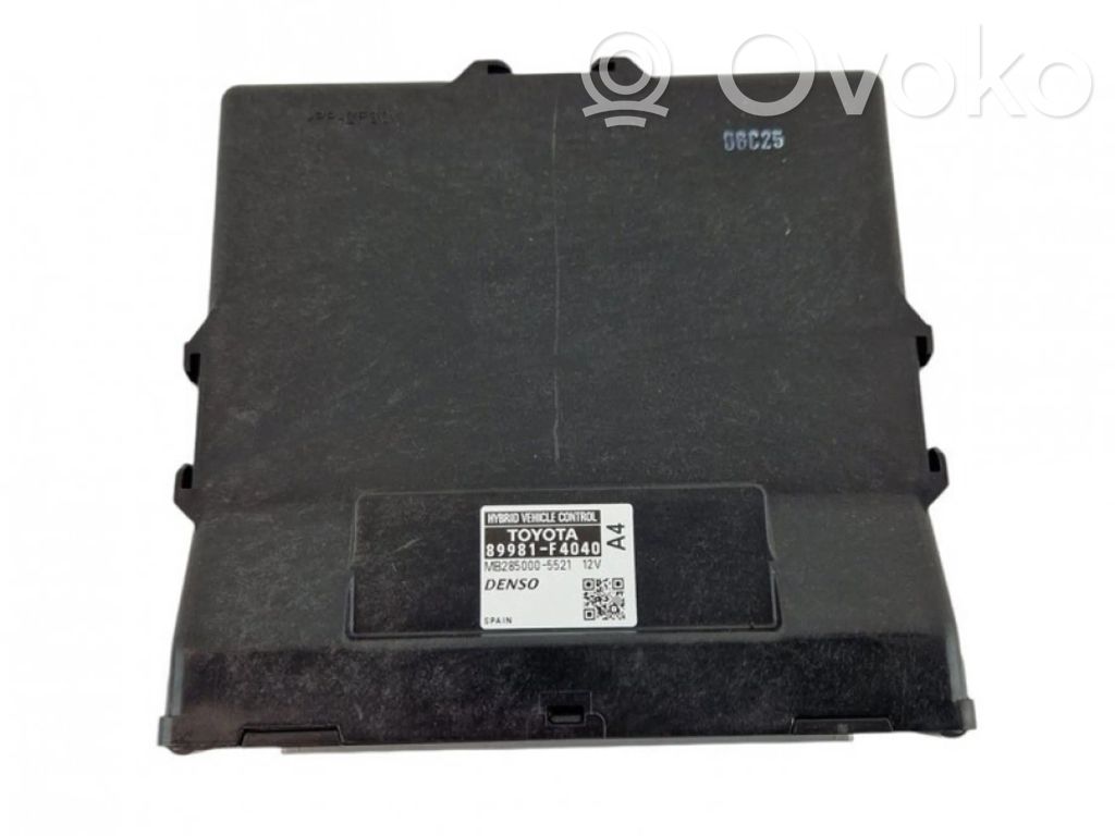 Unidad de control/módulo del motor   89981F4040