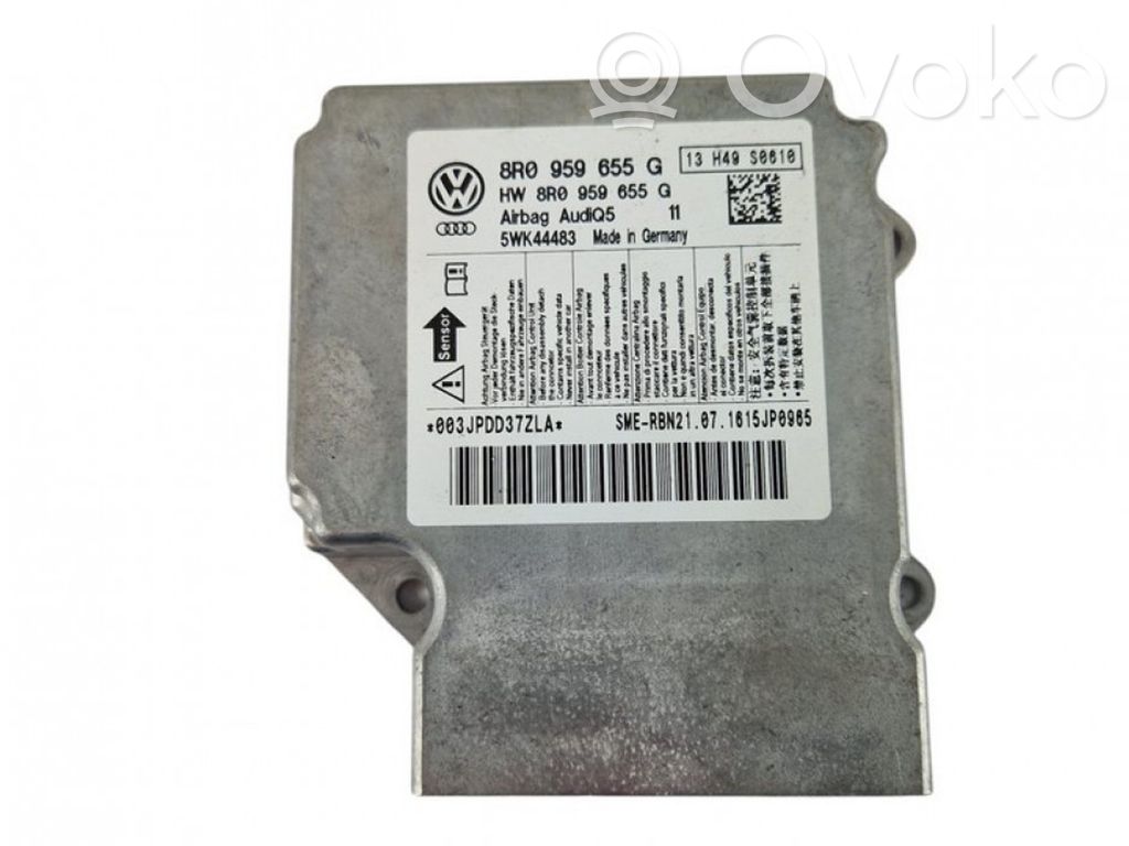 Unidad de control/módulo del Airbag   8R0959655G,5WK44483