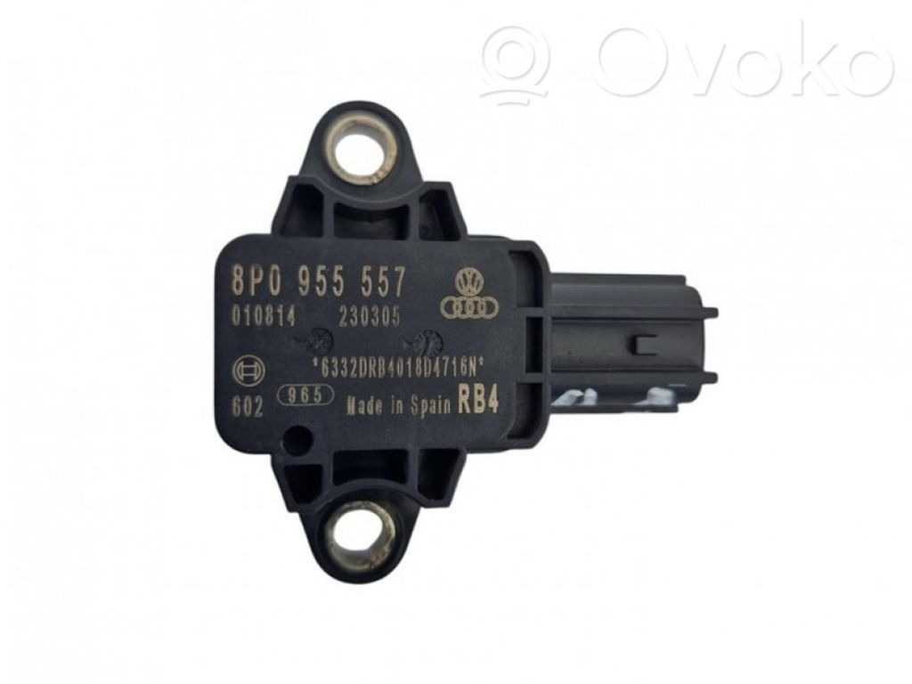 Sensor impacto/accidente para activar Airbag   8P0955557,8K0906627
