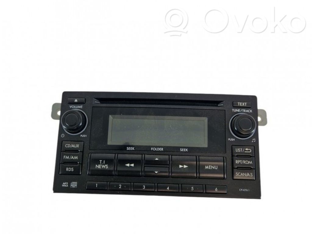 Subaru Forester SH Unità principale autoradio/CD/DVD/GPS 