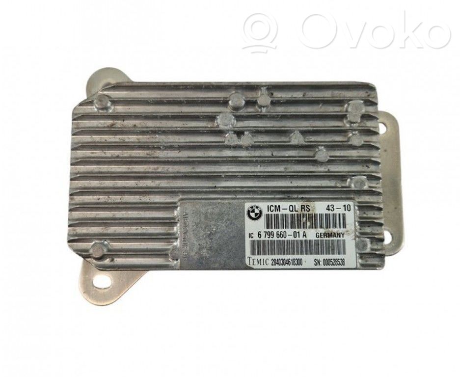 BMW 5 F10 F11 Sterownik / Moduł zawieszenia pneumatycznego 