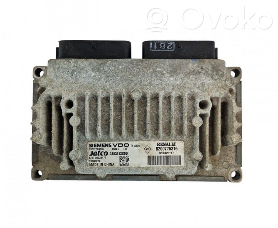 Renault Laguna III Gearbox control unit/module 