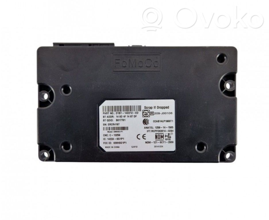 Модуль «Bluetooth»   D1BT14D212ED,D1BT14D212ED,KMHSG1P1