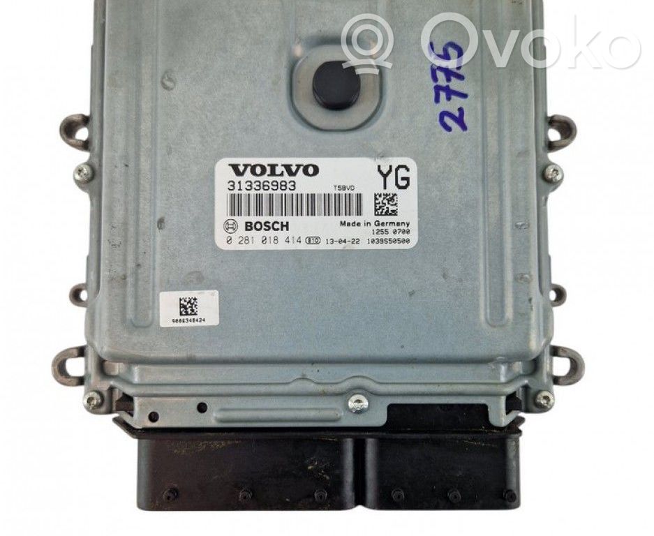 Unidad de control/módulo del motor   31336983,0281018414