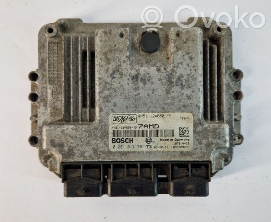 Ford C-MAX I Engine control unit/module 