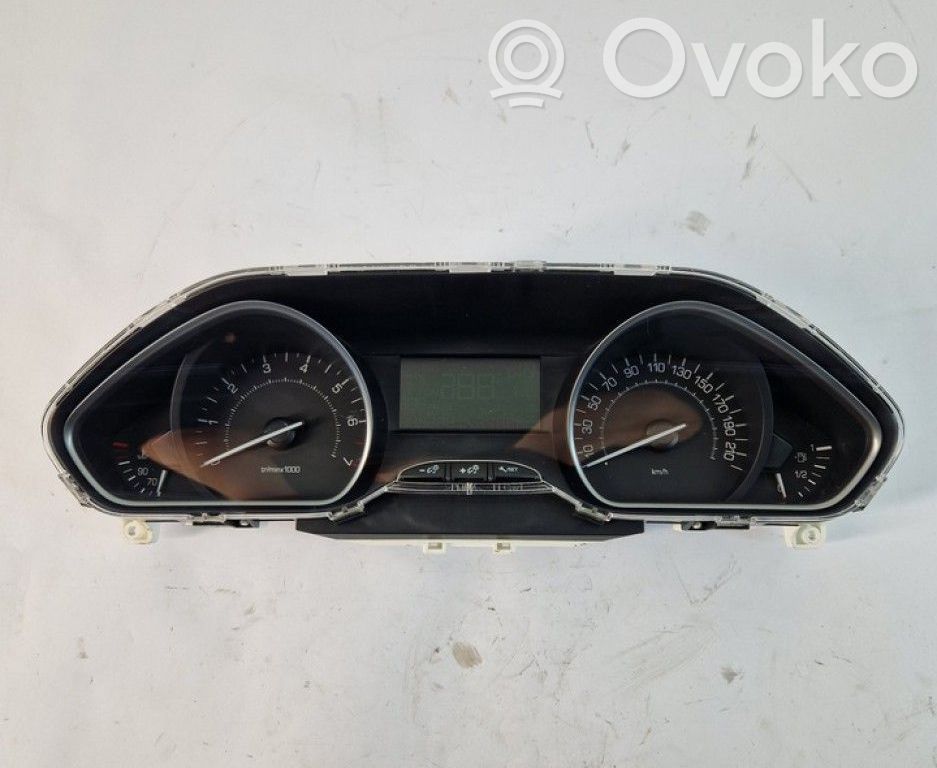 Peugeot 208 I Tachimetro (quadro strumenti) 