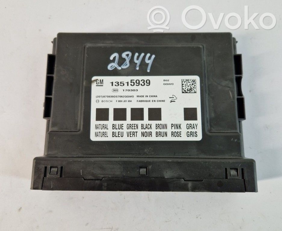 Opel Corsa E Comfort/convenience module 