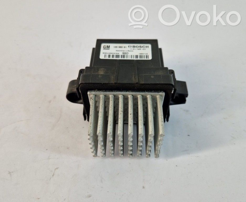 Opel Zafira C Releu ventilator aerotermă 