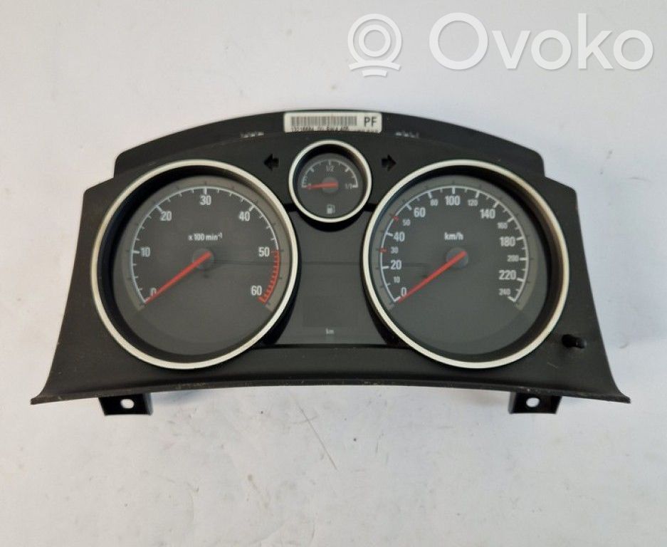 Opel Zafira B Vitezometru (grup de instrumente) 