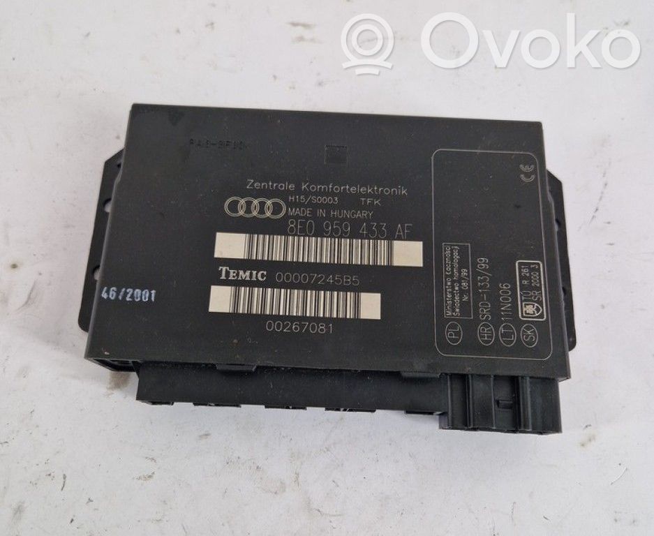 Modul confort   8E0959433AF,8E0959433AF,8E0959433AF
