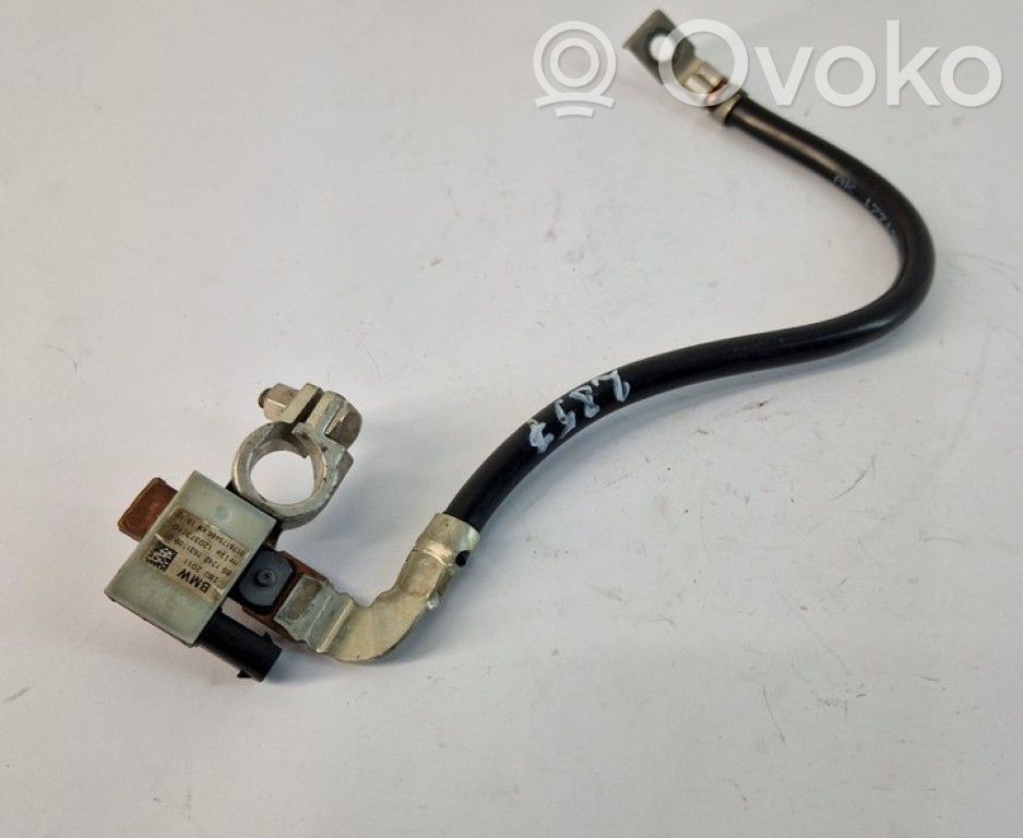 BMW 3 F30 F35 F31 Plus / Klema / Przewód akumulatora 