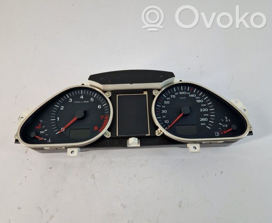 Audi A6 S6 C6 4F Nopeusmittari (mittaristo) 