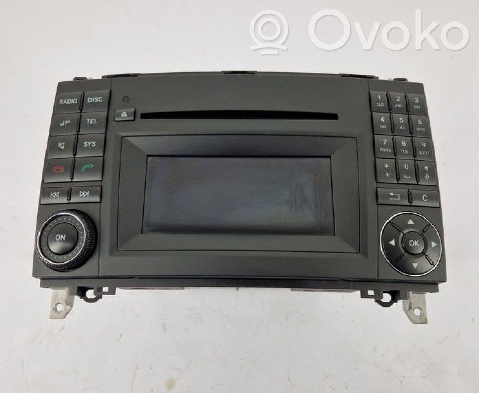 Mercedes-Benz A W169 Unità principale autoradio/CD/DVD/GPS 