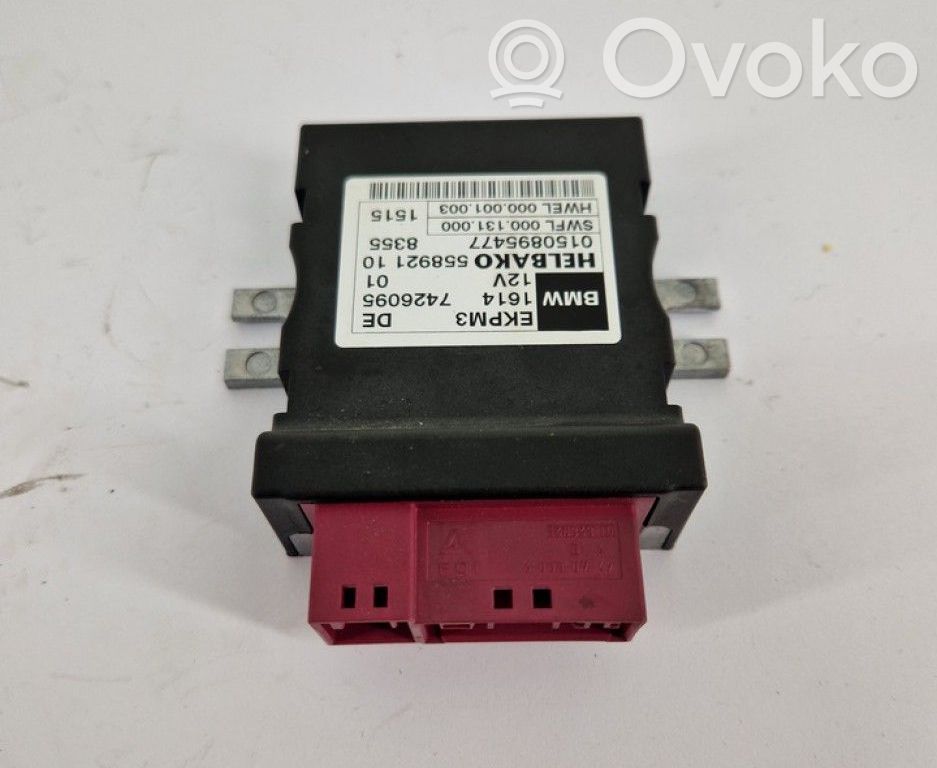 BMW 3 F30 F35 F31 Unitate/modul comandă pompă injecție combustibil 