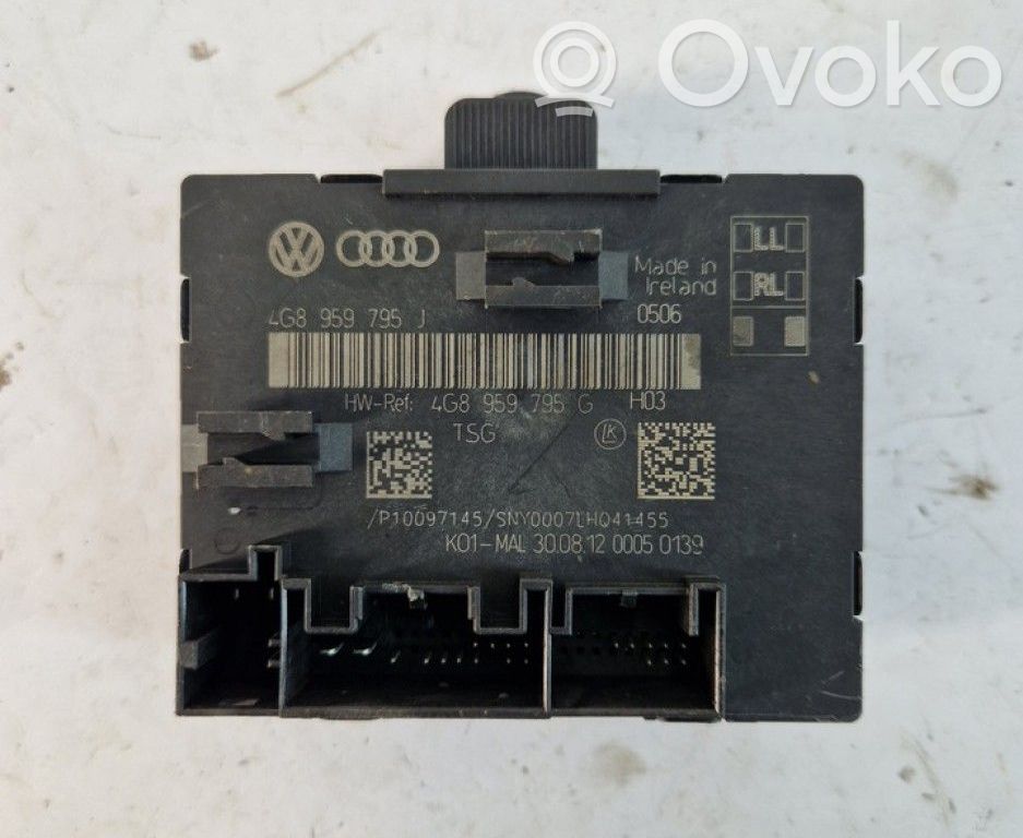 Audi A6 S6 C7 4G Unité de commande module de porte