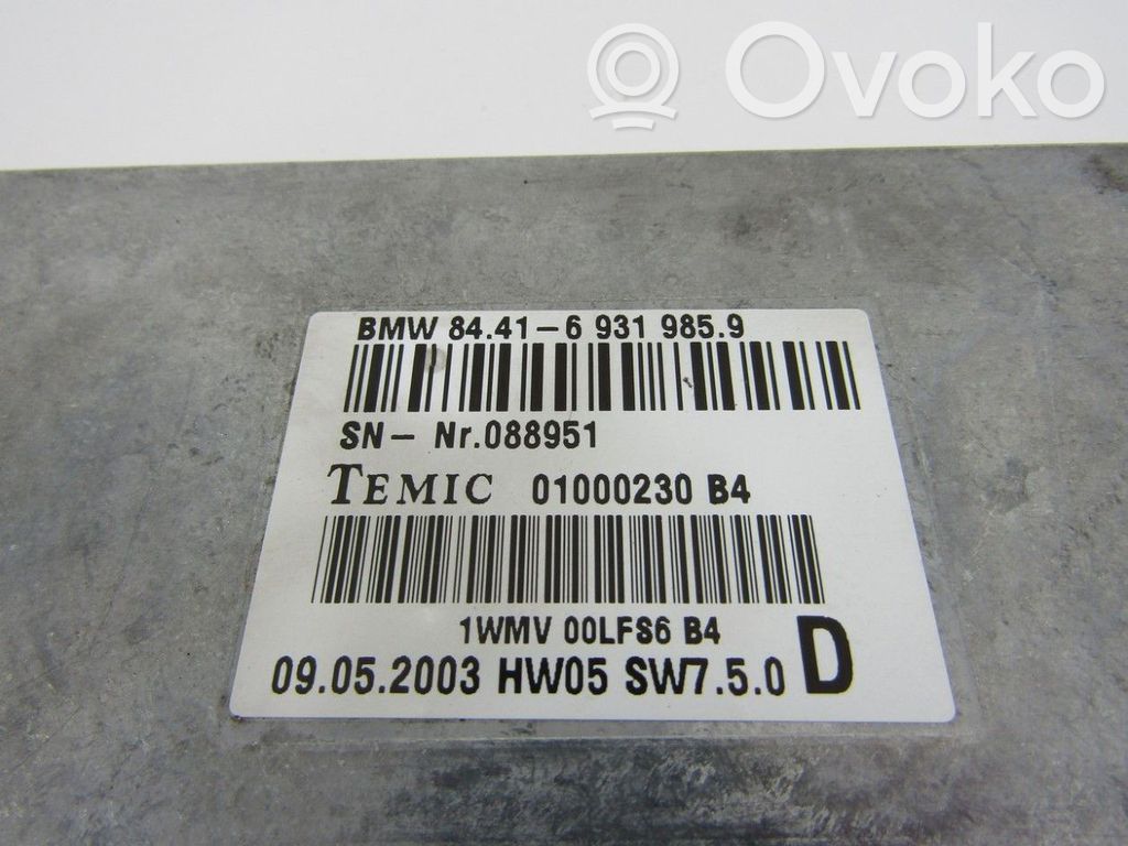 BMW 7 E65 E66 Bluetooth control unit module 