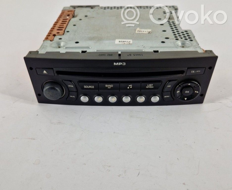 Citroen C4 I Picasso Unitate principală radio/CD/DVD/GPS 