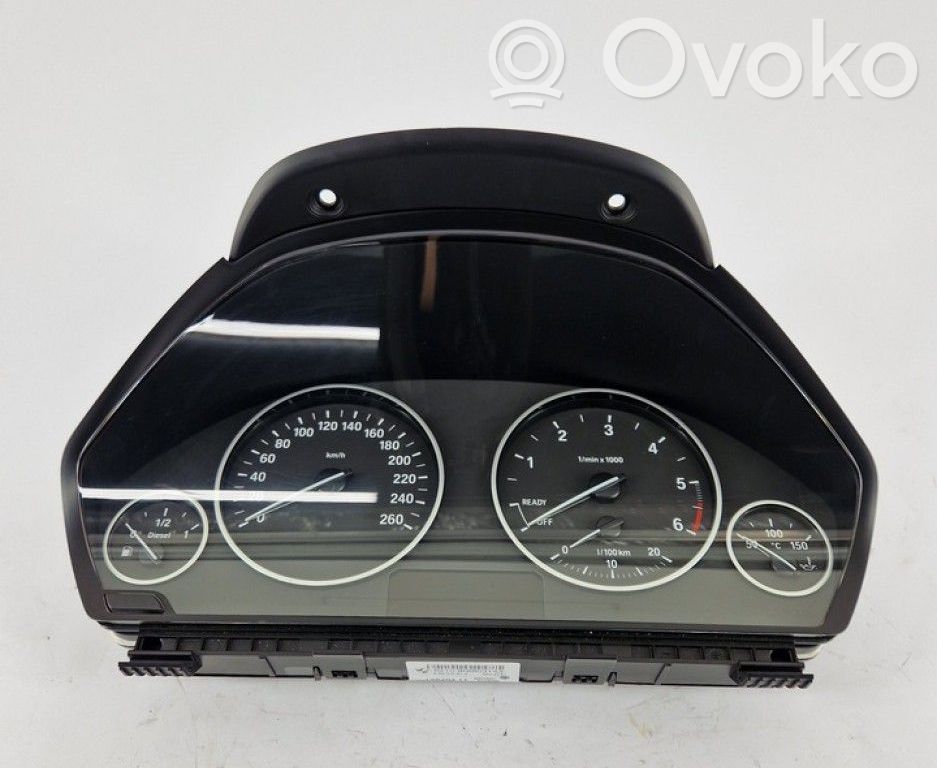 BMW 3 F30 F35 F31 Compteur de vitesse tableau de bord