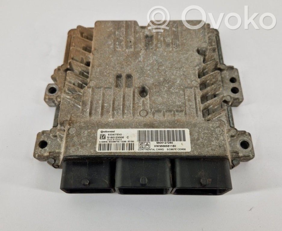 Engine control unit/module   9804127280,9804127280,9804127280,9666681180