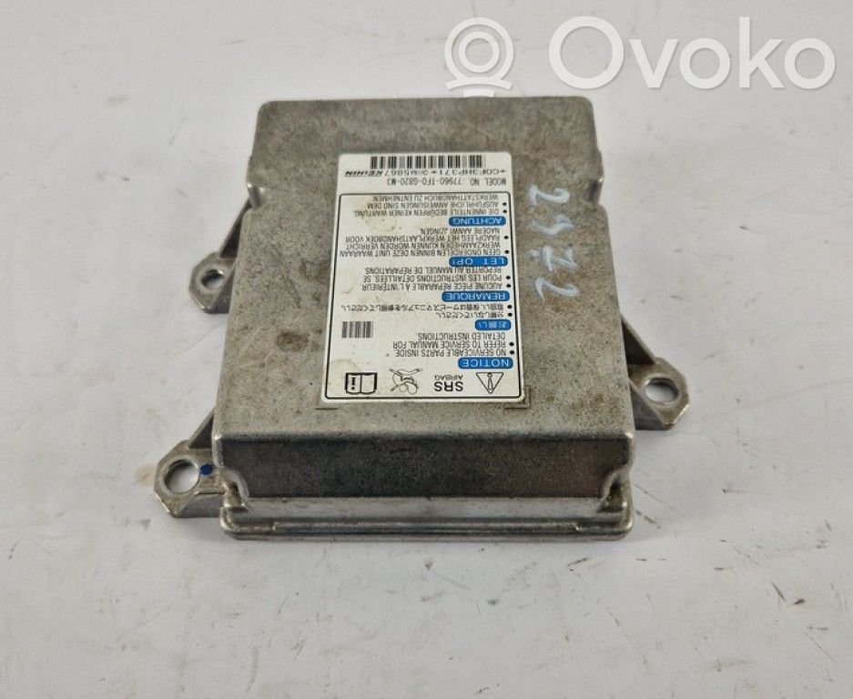 Honda Jazz Unidad de control/módulo del Airbag