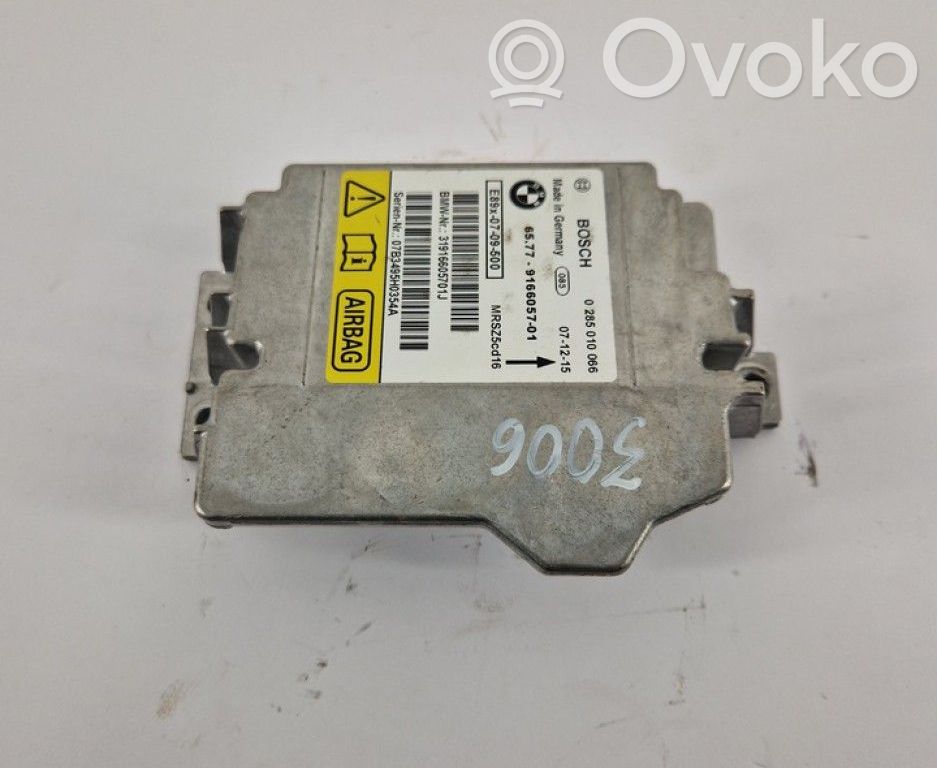 BMW 1 E81 E87 Unitate/modul de comandă airbaguri