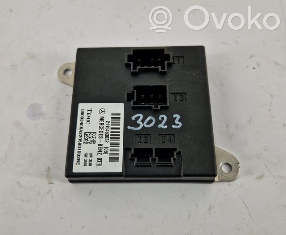 Mercedes-Benz E W211 Module confort 