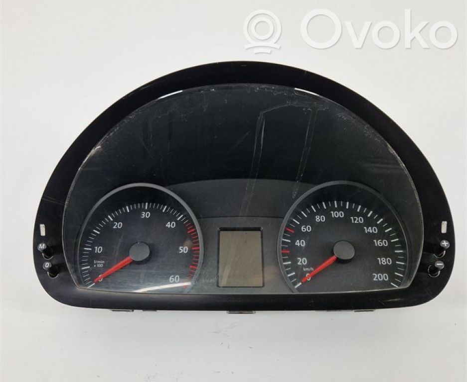 Volkswagen Crafter Geschwindigkeitsmesser Cockpit 