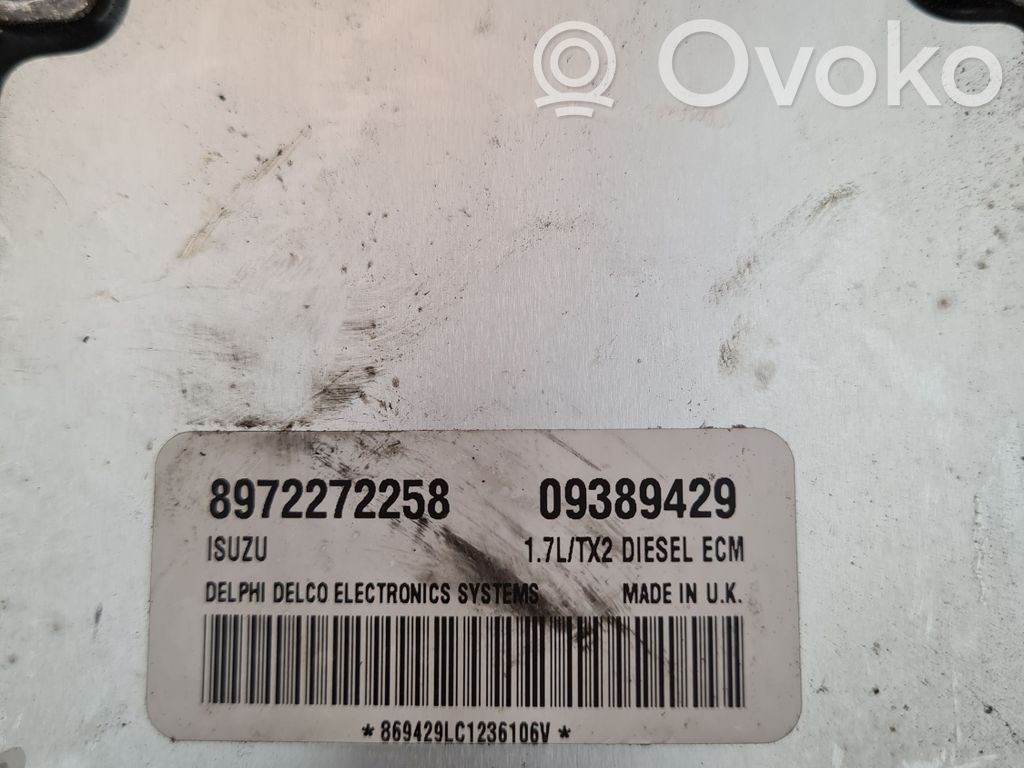 Opel Astra G Engine control unit/module 