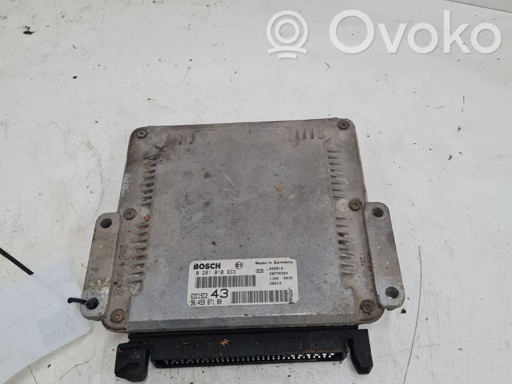 Peugeot 607 Engine control unit/module 