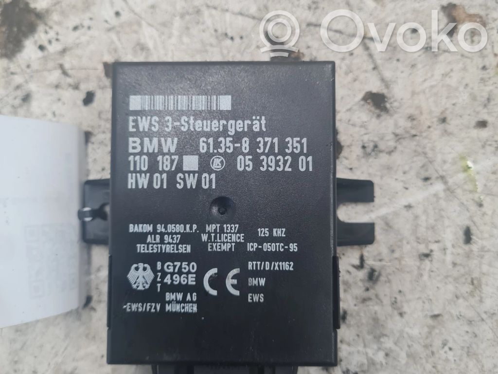 BMW 5 E39 Immobilizer control unit/module 