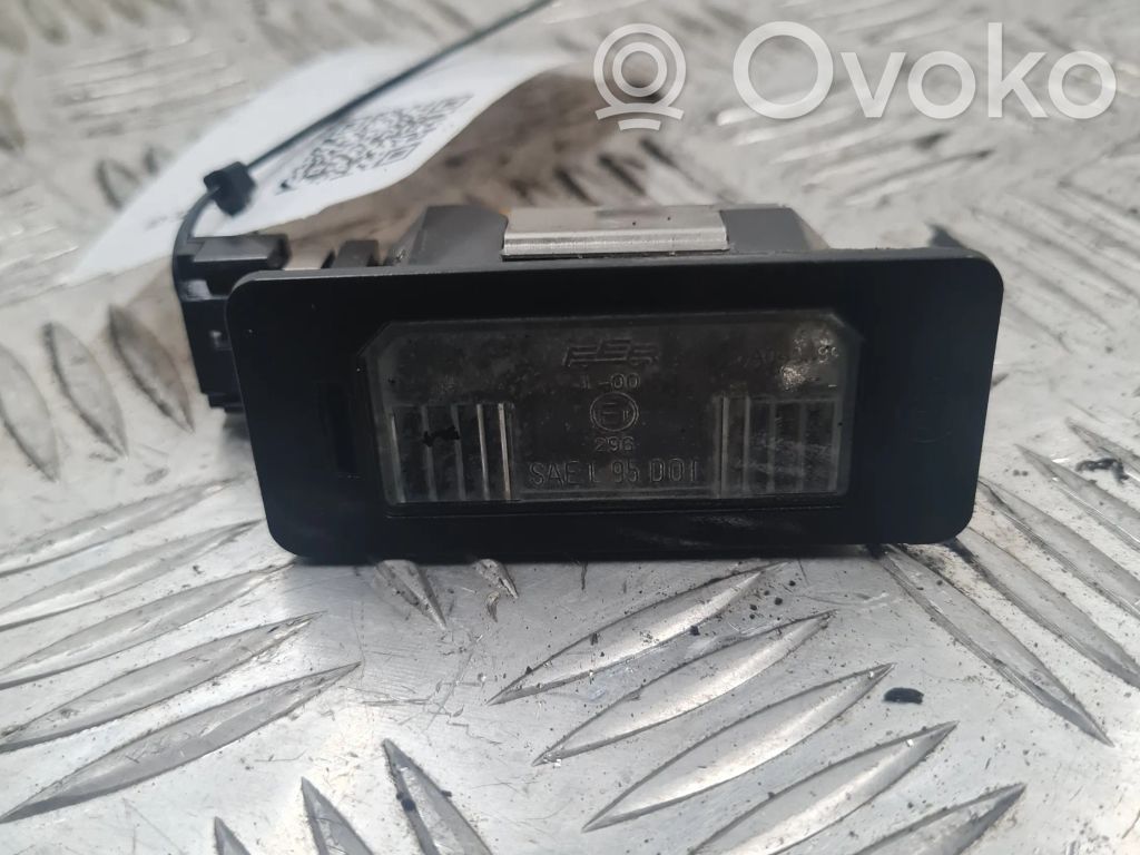 BMW X5 E70 Number plate light 
