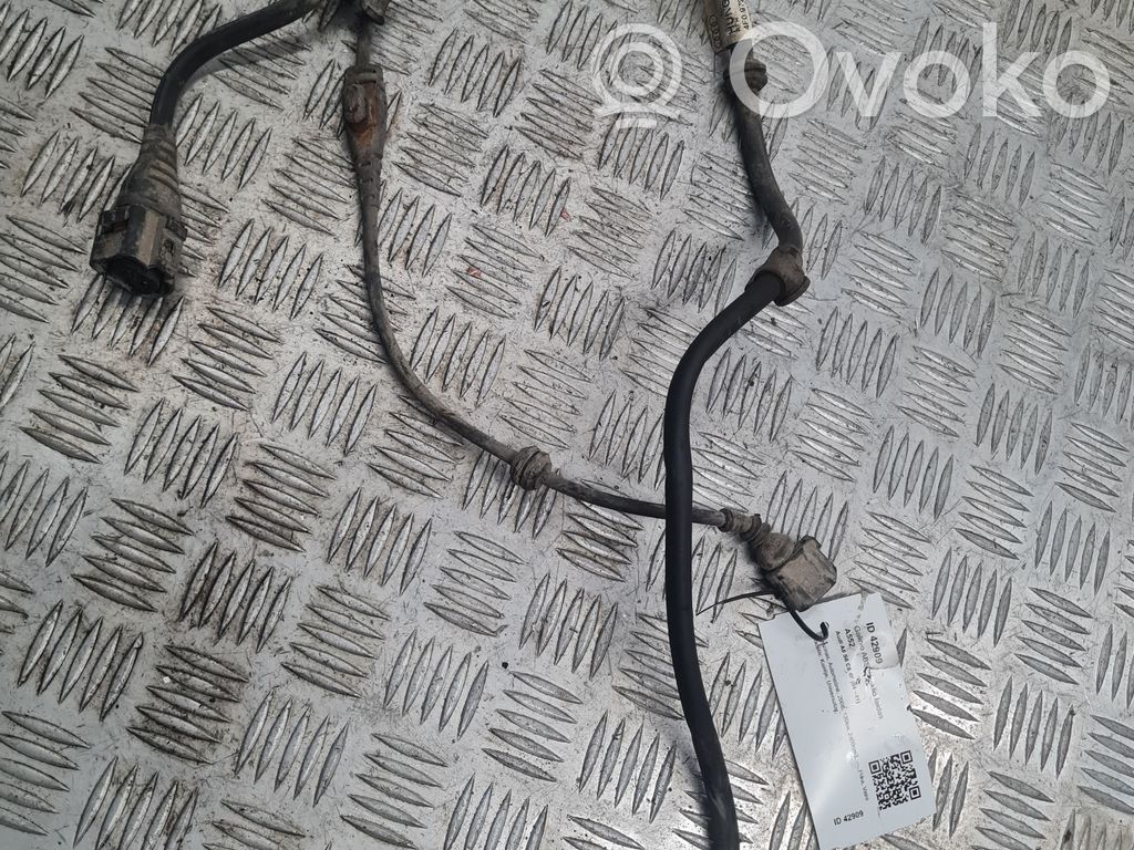 Audi A6 S6 C6 4F Cableado del sensor ABS trasero 