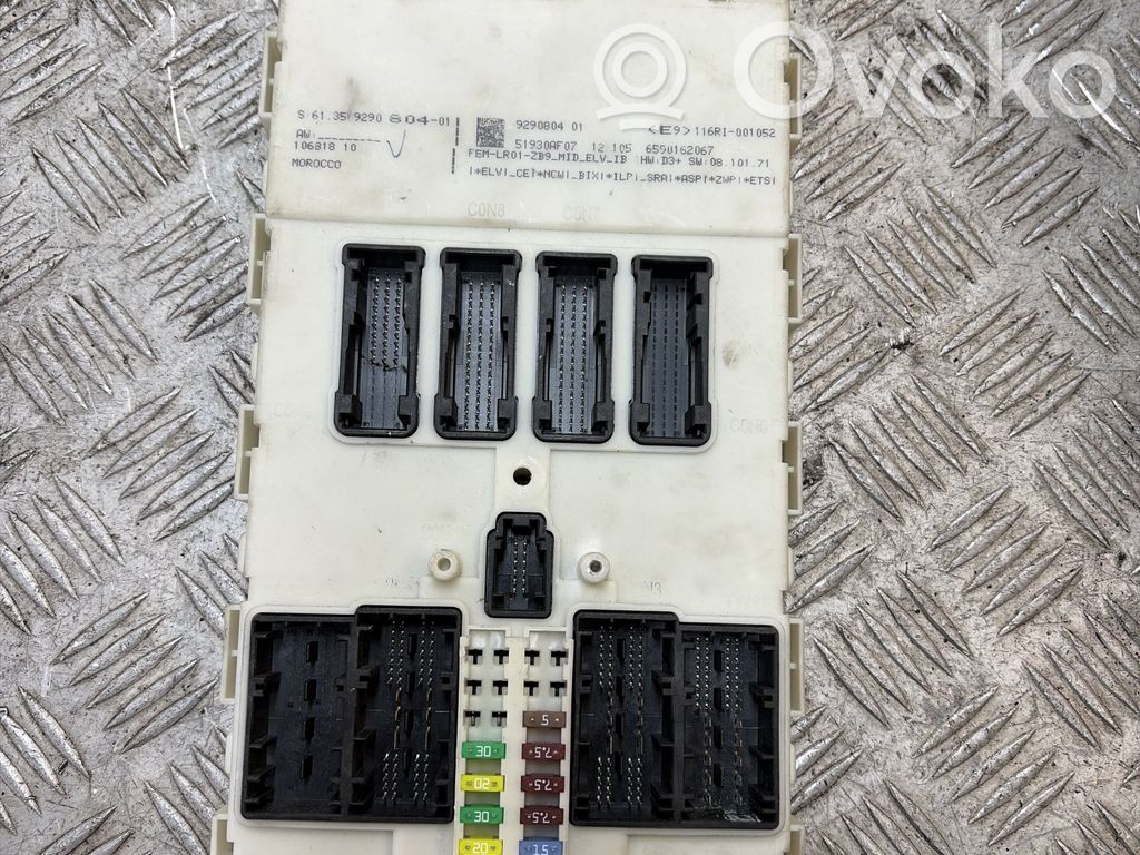BMW 3 F30 F35 F31 Comfort/convenience module 