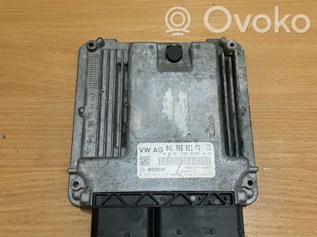 Engine control unit/module   04L906021FQ,0281031413