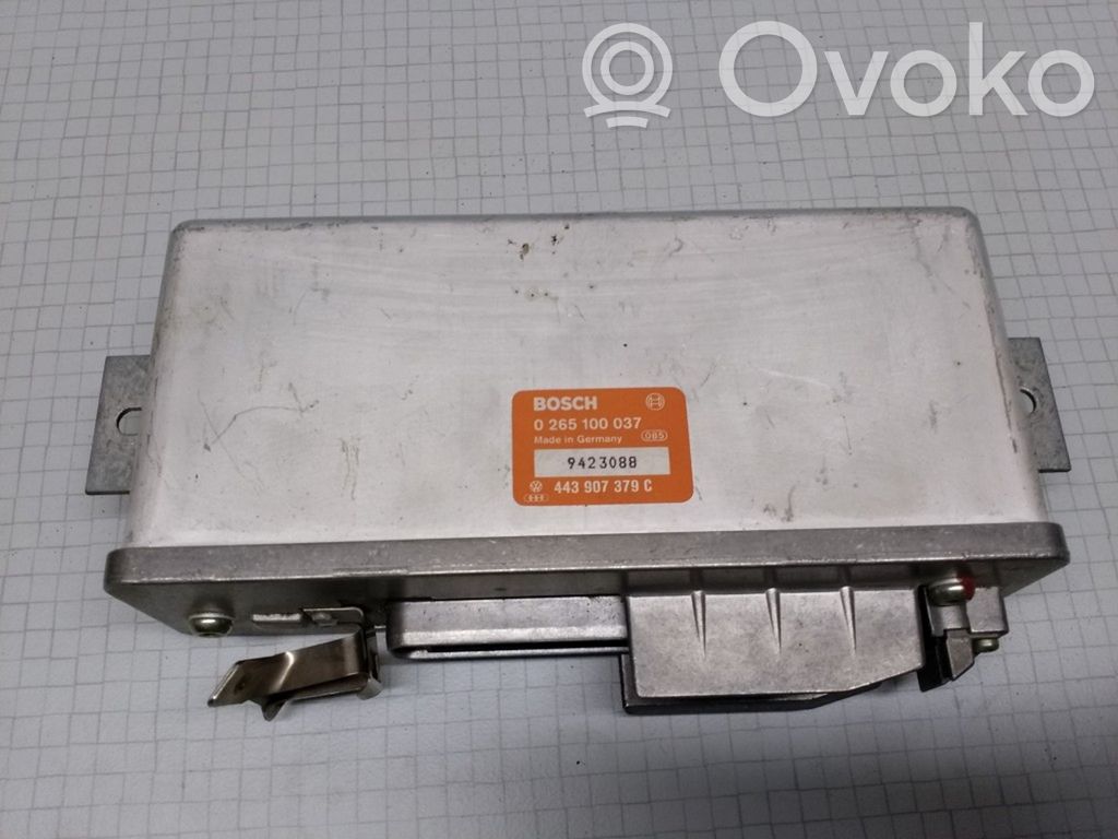ABS control unit/module   0265100037,443907379C