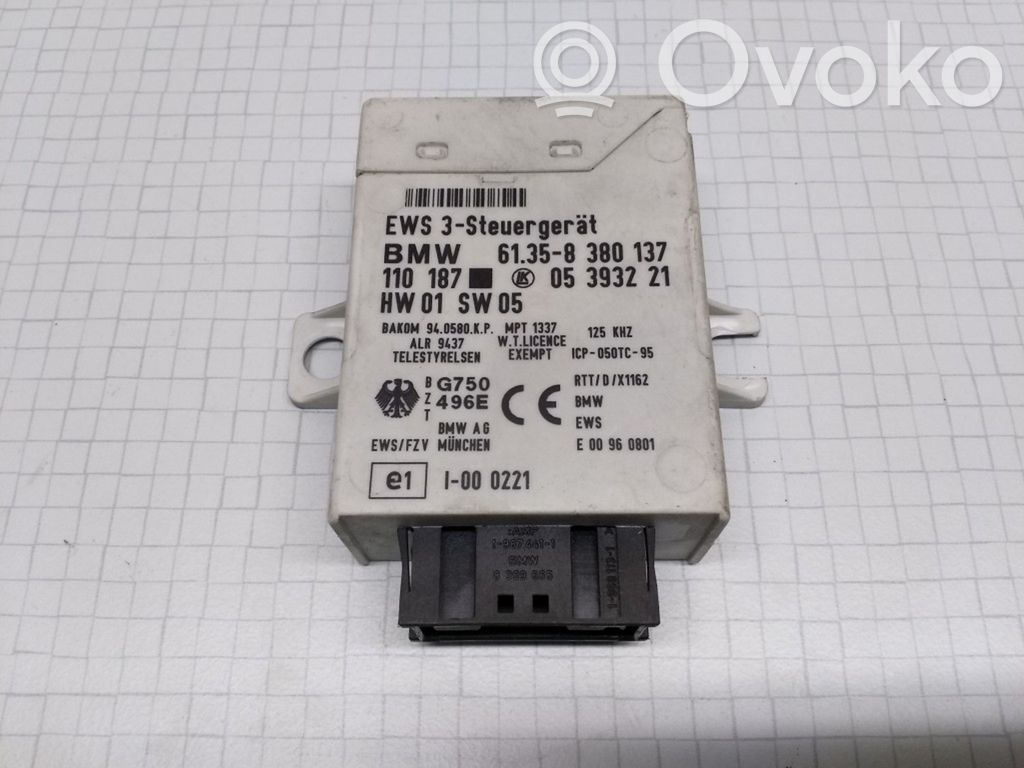 BMW 5 E39 Immobilizer control unit/module 