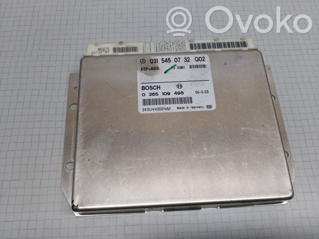 Mercedes-Benz E W210 Engine control unit/module 