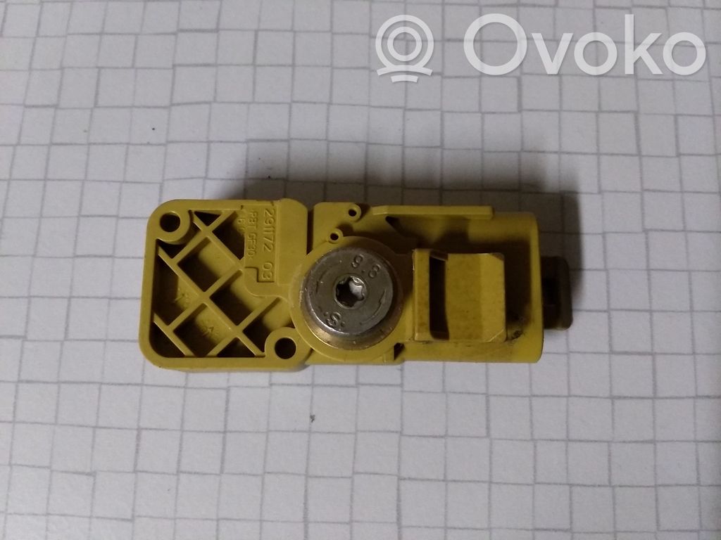 Opel Corsa D Airbag deployment crash/impact sensor 