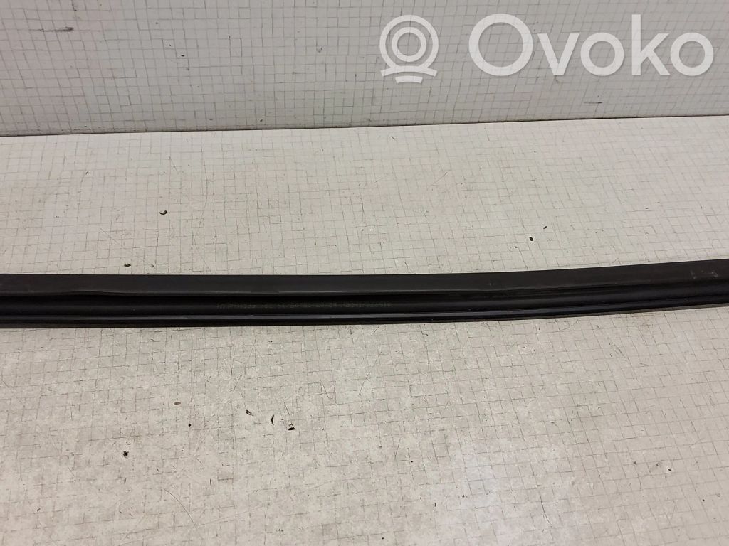 BMW X3 E83 Listón embellecedor de la ventana de la puerta trasera 