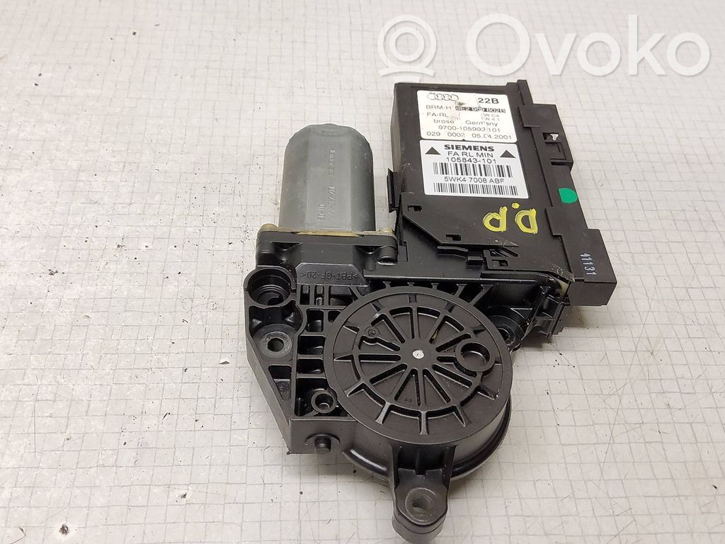 Audi A4 S4 B6 8E 8H Silnik regulatora szyby drzwi przednich 