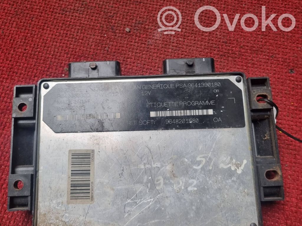 Peugeot 206 Engine control unit/module 